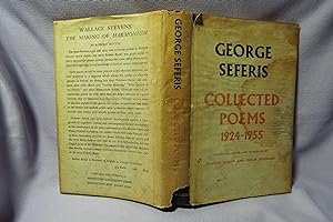 Seller image for George Seferis Collected Poems 1924-1955 : American edition : First printing for sale by PW Books