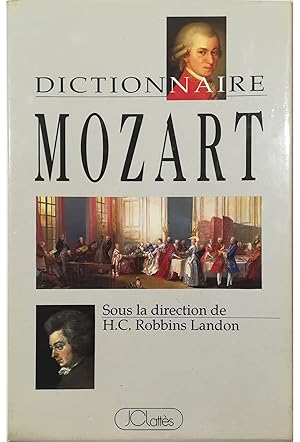 Bild des Verkufers fr Dictionnaire Mozart - volume in cofanetto editoriale zum Verkauf von Libreria Tara