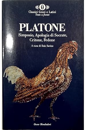 Immagine del venditore per Simposio - Apologia di Socrate - Critone - Fedone Testo a fronte venduto da Libreria Tara