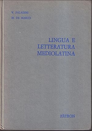 Seller image for Lingua e letteratura mediolatina for sale by Libreria Tara
