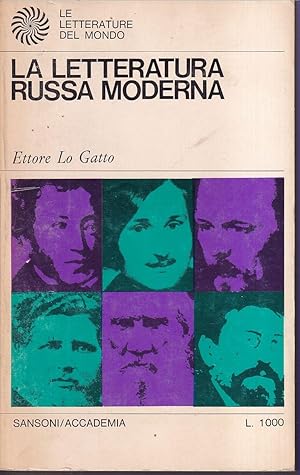 Image du vendeur pour La letteratura russa moderna mis en vente par Libreria Tara