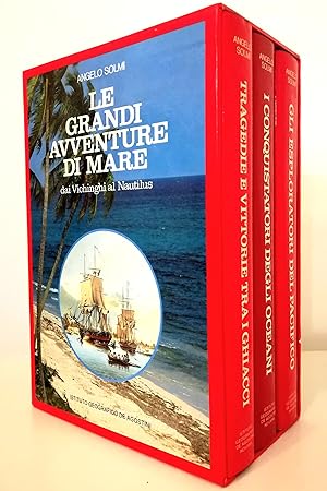 Le grandi avventure di mare Dai Vichinghi al Nautilus - completo in 3 voll. in cofanetto editoriale