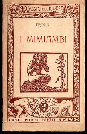 Seller image for I mimiambi Traduzione e proemio di Giovanni Setti for sale by Libreria Tara