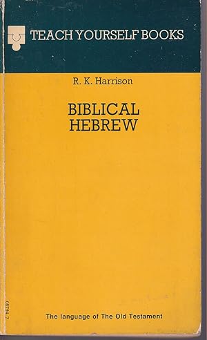 Image du vendeur pour Biblical Hebrew mis en vente par Libreria Tara