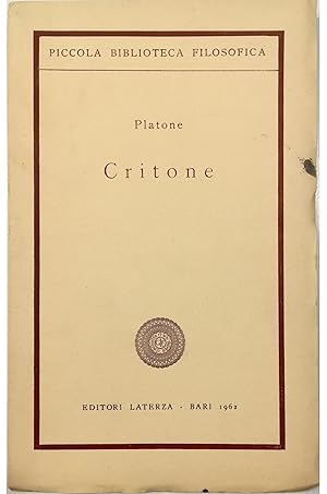 Seller image for Critone for sale by Libreria Tara