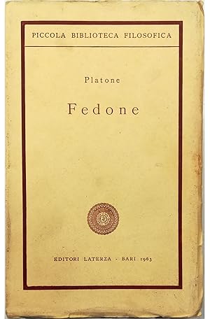 Immagine del venditore per Fedone venduto da Libreria Tara