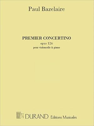 Bild des Verkufers fr Concertino no.1 op.126 pour violoncelleet piano zum Verkauf von AHA-BUCH GmbH