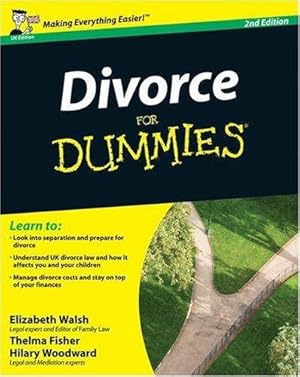 Seller image for Divorce for Dummies (2nd UK Edition) for sale by WeBuyBooks