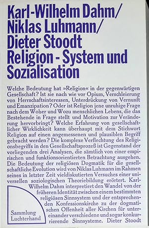 Imagen del vendedor de Religion-System und Sozialisation. (Nr 85) a la venta por books4less (Versandantiquariat Petra Gros GmbH & Co. KG)