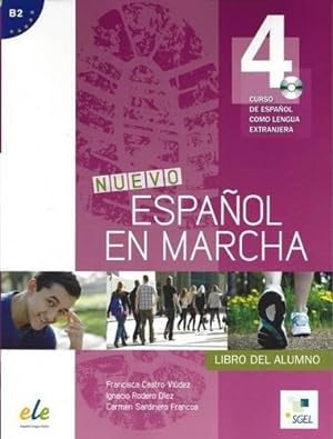 Seller image for Nuevo Espanol en Marcha 4: Student Book with CD: Curso de Espanol Como Lengua Extranjera for sale by WeBuyBooks 2
