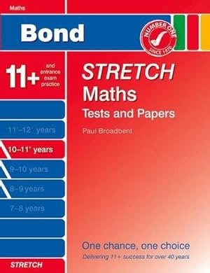 Bild des Verkufers fr Bond Stretch Maths Tests and Papers 10-11+ years zum Verkauf von WeBuyBooks