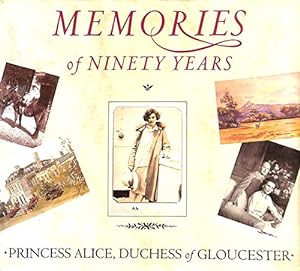 Seller image for MEMORIES OF NINETY YEARS for sale by WeBuyBooks 2