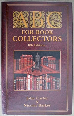 Seller image for ABC for Book Collectors 8th Edition. for sale by Ariadne Books, PBFA