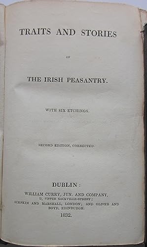 traits and stories of the Irish Peasantry Vlomes 1 & 11