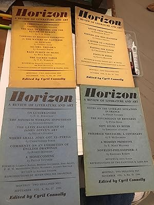 Horizon. A Review of Literature and Art. 12 issues 1944