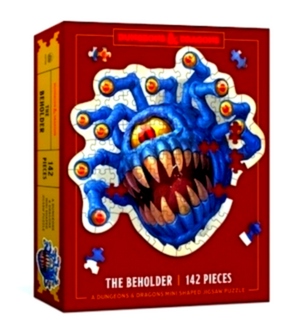 Immagine del venditore per Dungeons & Dragons Mini Shaped Jigsaw Puzzle: The Beholder Edition 142-Piece Collectible Puzzle for All Ages Special Collection venduto da Collectors' Bookstore