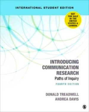 Image du vendeur pour Introducing Communication Research - International Student Edition Paths of Inquiry Special Collection mis en vente par Collectors' Bookstore