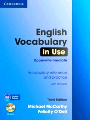 Seller image for English Vocabulary in Use Upper-intermediate with Answers an Upper-Intermediate: Vocabulary Reference and Practice With Answers Special Collection for sale by Collectors' Bookstore