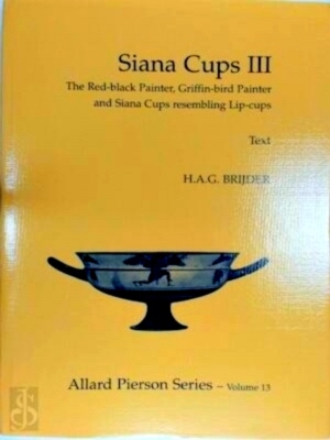Imagen del vendedor de Siana cups III Special Collection a la venta por Collectors' Bookstore