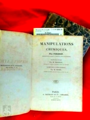 Image du vendeur pour Manipulations chimiques - 2 volumes Traduit de l'anglais, par M. Maiseau. et revu pour la partie technique, par M. Bussy. Special Collection mis en vente par Collectors' Bookstore