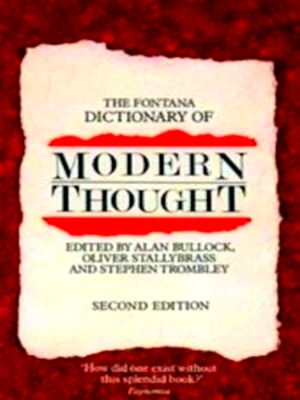 Bild des Verkufers fr The Fontana dictionary of modern thought Special Collection zum Verkauf von Collectors' Bookstore