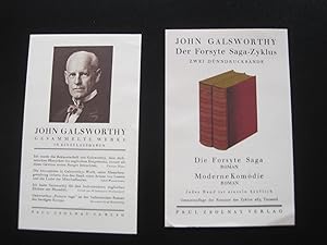 John Galsworthy. 3 Prospekte