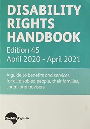 Immagine del venditore per Disability Rights Handbook: 2020/21 venduto da WeBuyBooks