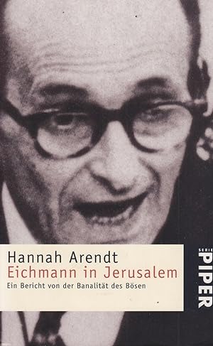 Imagen del vendedor de Eichmann in Jerusalem. Ein Bericht von der Banalitt des Bsen a la venta por In 't Wasdom - antiquariaat Cornelissen & De Jong