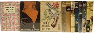 Complete UK Book Club Editions of Ian Fleming's James Bond Novels. Comprising: Live and Let Die, ...