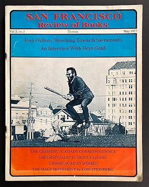 Bild des Verkufers fr San Francisco Review of Books, Volume 3, Number 1 (III; May 1977) zum Verkauf von Philip Smith, Bookseller