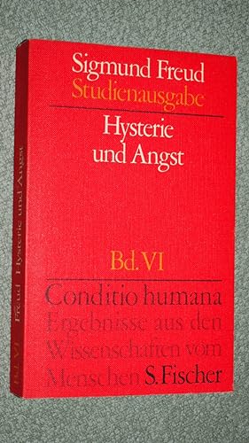 Seller image for Studienausgabe Studienausgabe Teil: 6. Hysterie und Angst. Teil: 6. Hysterie und Angst for sale by Versandantiquariat Ingo Lutter