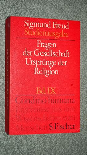 Bild des Verkufers fr Fragen der Gesellschaft. Ursprnge der Religion Studienausgabe Band IX. Teil: 9, Fragen der Gesellschaft, Ursprnge der Religion zum Verkauf von Versandantiquariat Ingo Lutter