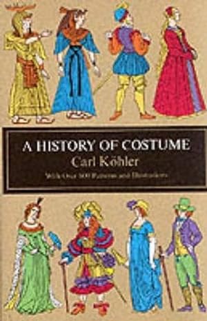 Seller image for A History of Costume (Dover Fashion and Costumes) for sale by WeBuyBooks