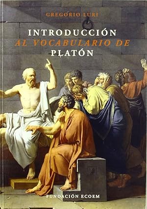 Imagen del vendedor de Introduccin al vocabulario de Platn. a la venta por Los Papeles del Sitio