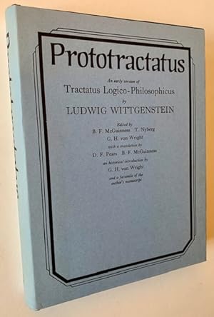 Prototractatus: An Early Version of Tractatus Logico-Philosophicus