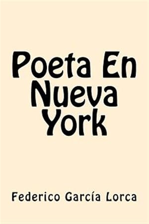 Imagen del vendedor de Poeta En Nueva York -Language: spanish a la venta por GreatBookPrices