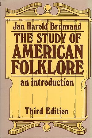 Seller image for The Study of American Folklore for sale by A Cappella Books, Inc.