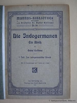 Seller image for Die Indogermanen. 1. Teil: Das indogermanische Urvolk. for sale by Antiquariat Hans-Jrgen Ketz