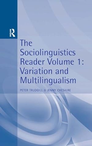 Immagine del venditore per Sociolinguistics Reader : Multilingualism and Variation venduto da GreatBookPrices