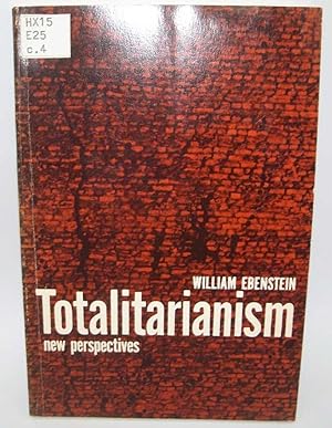 Imagen del vendedor de Totalitarianism: New Perspectives a la venta por Easy Chair Books