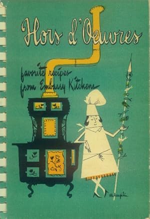 Seller image for Hors d'Oeuvres; Favorite Recipes from Embassy Kitchens by the Women's Club of the U. S. Embassy, Tokyo for sale by Paperback Recycler