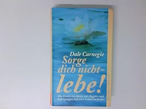 Bild des Verkufers fr Sorge dich nicht - lebe Dale Carnegie zum Verkauf von Antiquariat Buchhandel Daniel Viertel