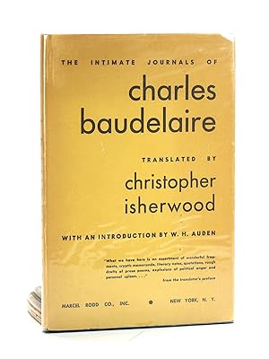 Immagine del venditore per The Intimate Journals of Charles Baudelaire venduto da Arches Bookhouse