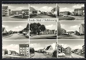 Seller image for Ansichtskarte Leck, Strassen-Ansichten der neuen sdlichen Siedlung for sale by Bartko-Reher