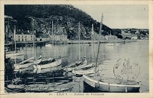 Ansichtskarte / Postkarte Erquy Côtes dArmor, Falaise de Noirmont, Boote
