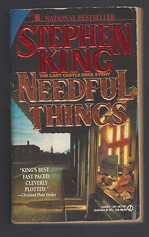 Needful Things (1st paperback printing).