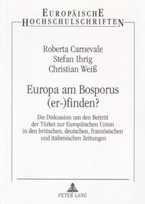 Seller image for Europa am Bosporus (er-)finden? for sale by BuchWeltWeit Ludwig Meier e.K.