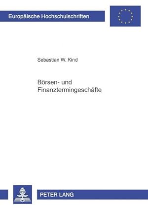 Seller image for Brsen- und Finanztermingeschfte for sale by BuchWeltWeit Ludwig Meier e.K.