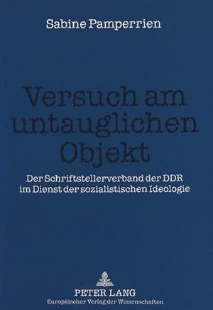 Image du vendeur pour Versuch am untauglichen Objekt mis en vente par BuchWeltWeit Ludwig Meier e.K.