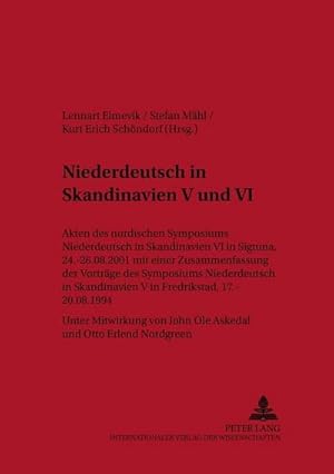 Immagine del venditore per Niederdeutsch in Skandinavien V und VI venduto da BuchWeltWeit Ludwig Meier e.K.